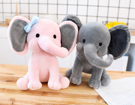 stuffed elephant for nursery