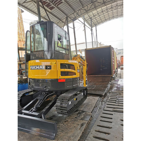 China Brand New YUCHAI 3.5Ton YC35SR Crawler Digger Hydraulic Excavator ...