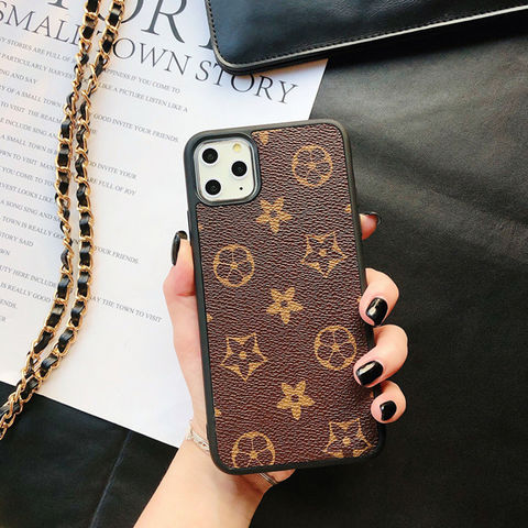 Buy Wholesale China Luxury Brand Case For Apple I Phone 11pro Max Grid Pu  Leather Canvas Phone Cover Case & Phone Case at USD 1.53