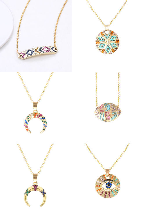 Eye Necklace \u0026 Tribal Necklace 