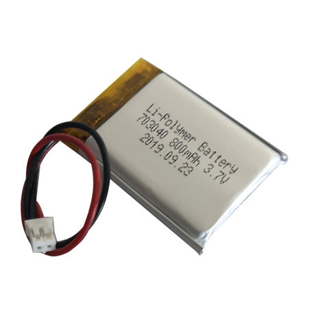 China MSDS approved 3.7v rechargeable lithium polymer battery,703040 3. ...