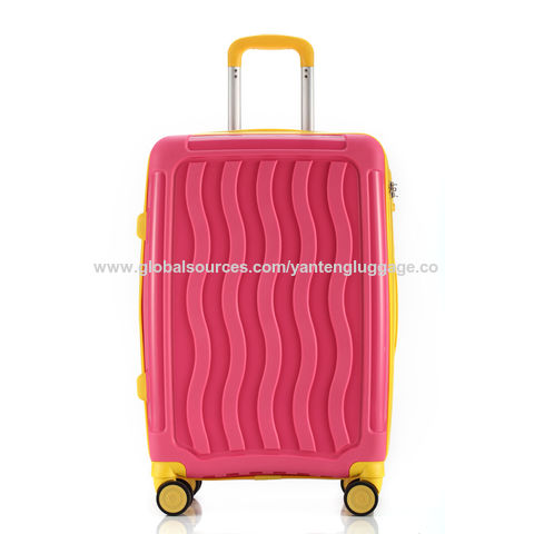 Fashion 100% PP (Polypropylene) Travel Trolley Luggage Bag with