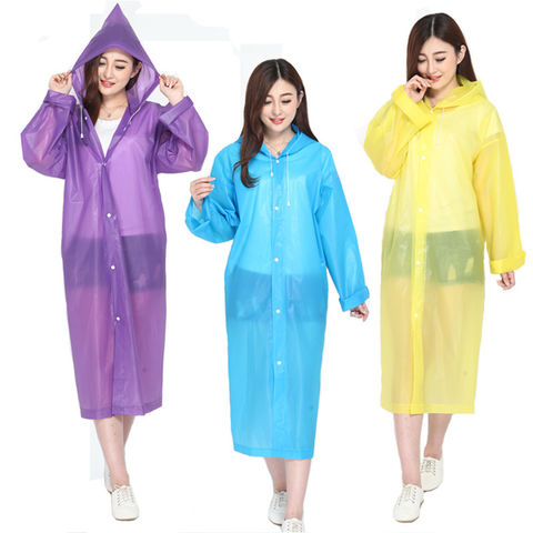 China High Visibility Work Disposable Rain Gear Raincoat For Teenagers ...