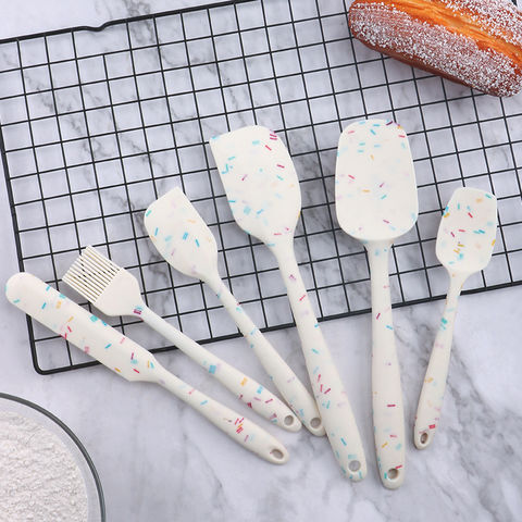 Buy Wholesale China 5 Pieces In 1 Set Cooking Tools Silicone Utensil  Includes Basting Brush, Scraper, Egg Beater, Large And Small Spatula Set &  Kitchen Spatula Sets at USD 2.15