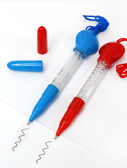5 Sticks Pen 10mm Black Ball Point Multi-Function Writing Tool Bone Shaped Pen