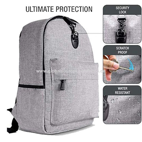 Buy Wholesale China Factory Price Supplier Oem/odm Rpet Material  Lightweight Laptop Backpack School Bookbag For Teens College Laptop Bag &  Backpack at USD 13