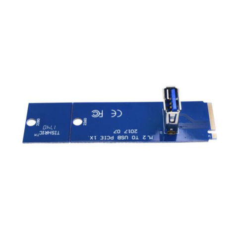 China NGFF M.2 to PCI-E 4X Riser Card M2 Key M to PCIe X4 Adapter with ...