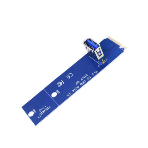 China NGFF M.2 to PCI-E 4X Riser Card M2 Key M to PCIe X4 Adapter with ...