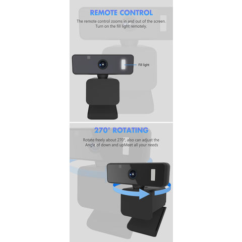 China 2K remote control design 270 ° rotation intelligent computer USB ...