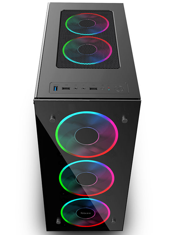 China AOJIE Jazovo IX perfect quality gaming desktop pc case cheap