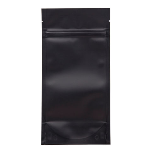 China 125g 250g 500g Matt Finish Black Ziplock Roasted Coffee Kraft ...