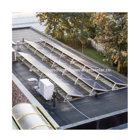 China Solar Panel Ballasted Flat Roof Solar Mounting System Tripod ...