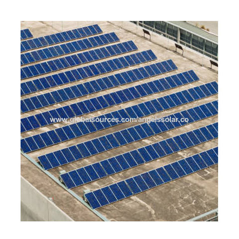China Solar Panel Ballasted Flat Roof Solar Mounting System Tripod ...