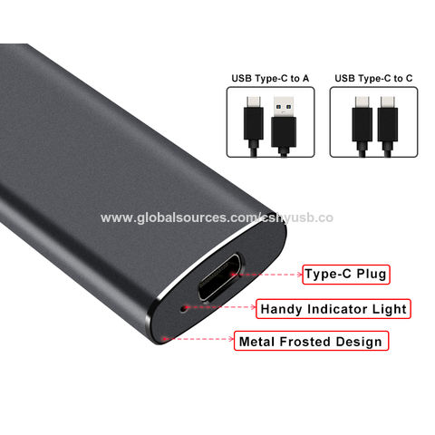 SSD Solid State Drive externo portátil SSD 500GB 1TB 2TB 4TB 6TB 8TB 10TB TYPE C USB3.1