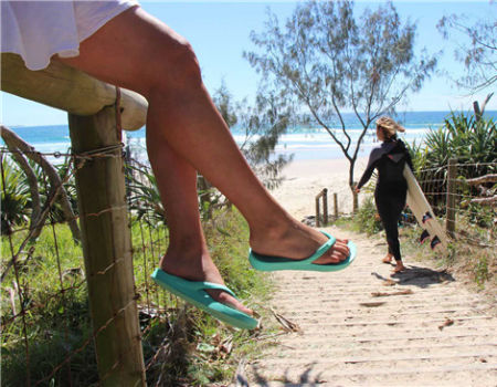 high arch support thongs