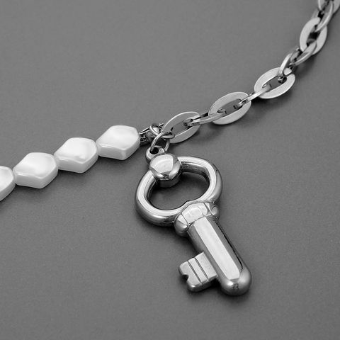 Stainless Steel Saint Benedict Key Necklace for Men Christian Sacramental  Medal Ward off Evil Protection Jewelry