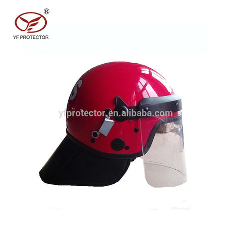 Police Motorcycle Helmet With Patent Leather Visor