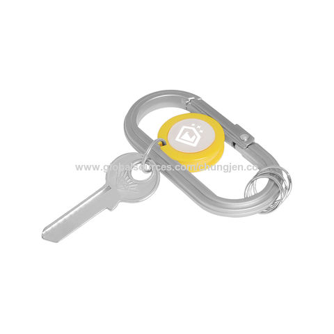 Keychain Clip Carabiner - Zinc Keychain with Key Carabiner to Keep Your  Keys Right Where You Need Them - Multipurpose Secure Keyring