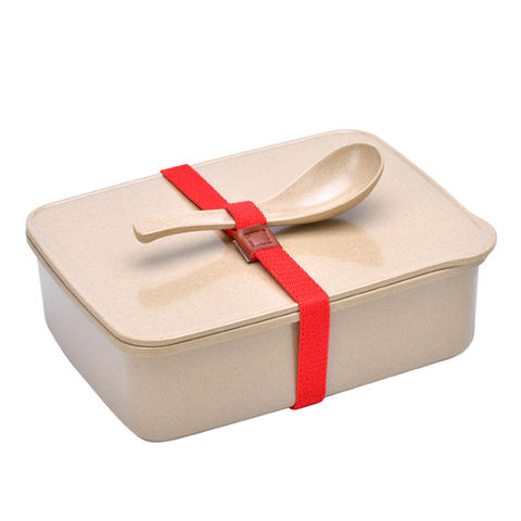 China Rice husk lunch box ecofriendly biodegradable leakproof children ...