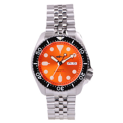 Saphir 20ATM Japan NH36 Automatik SKX007 C3 Vollfarbe Edelstahl Taucheruhr für Herren