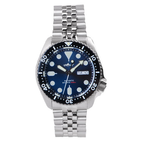 Saphir 20ATM Japan NH36 Automatik SKX007 C3 Vollfarbe Edelstahl Taucheruhr für Herren