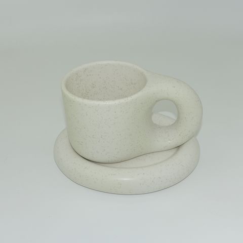 Nordic Minimalist Ceramic Plump Mug