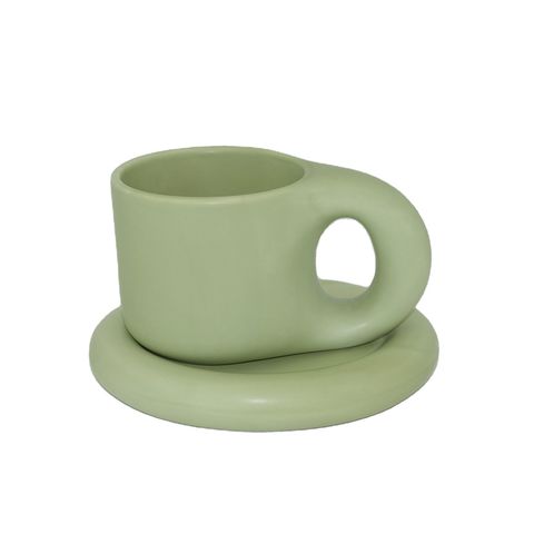 Nordic Minimalist Ceramic Plump Mug