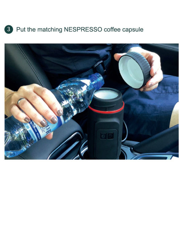 Espresso coffee machine Portable Coffee maker in Car Portable coffee maker heating function