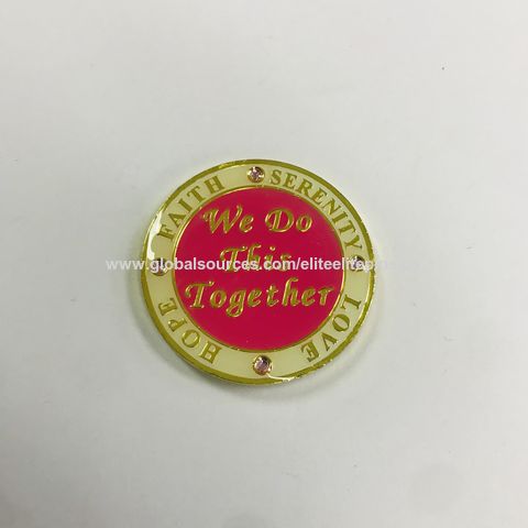 Moneda conmemorativa de desafío para regalos de celebración