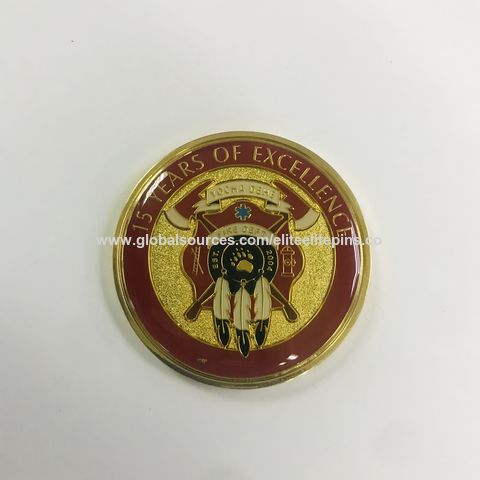 Moneda conmemorativa de desafío para regalos de celebración