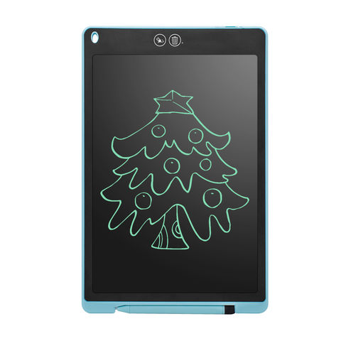 Tablette d'écriture LCD 12 pouces pour enfants, tablette de dessin