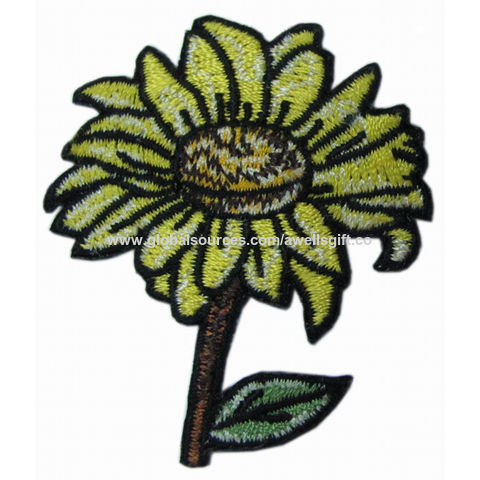 Buy Wholesale China Custom Design Flower Embroidery Patch Logo Cartoon Rose  Army Cat Embroidery Iron Patch & Custom Design Embroidery Patch at USD 0.6