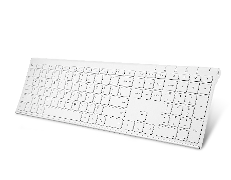 Bluetooth keyboard with concave key cap, concave key caps keyboard ...