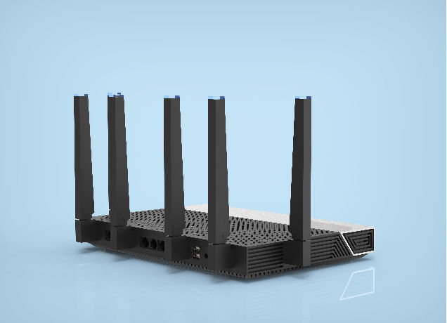 Wireless Midcondinent Router China High Quality AX6000 Wireless Tri Band Whole Home Mesh WiFi System ...