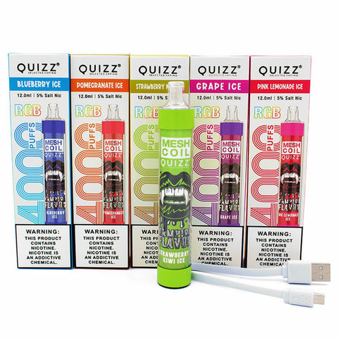Flash Puff China RGB flash light Mesh coil disposable vape pen 4000 puffs 12ml e ...