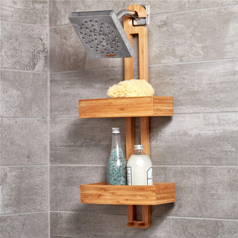 Buy Wholesale China Bathroom Wall Mount Hanging Accessory Bamboo