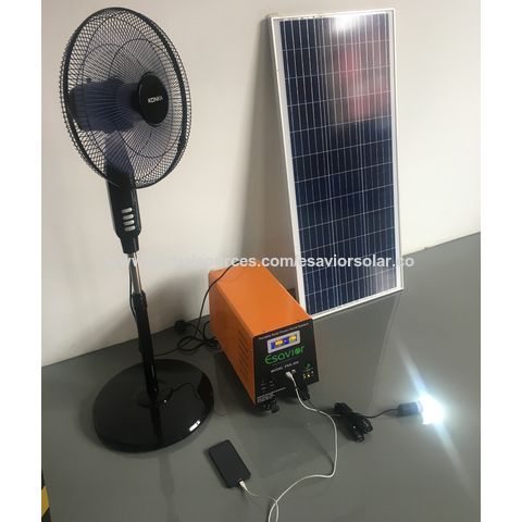 ESAVIOR Chargeur de Batterie 3 Étapes 300W Onduleur de Système d'Énergie Solaire Portable Hors Réseau
