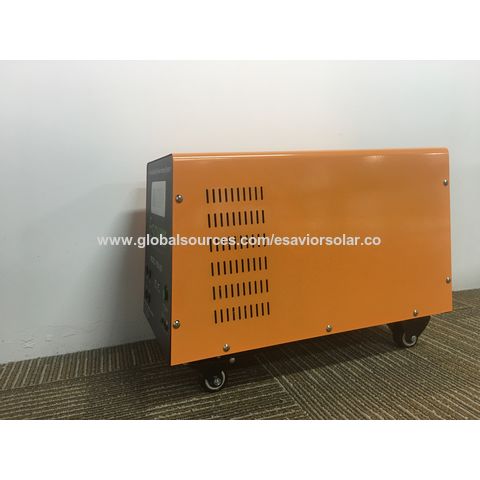 ESAVIOR Chargeur de Batterie 3 Étapes 300W Onduleur de Système d'Énergie Solaire Portable Hors Réseau