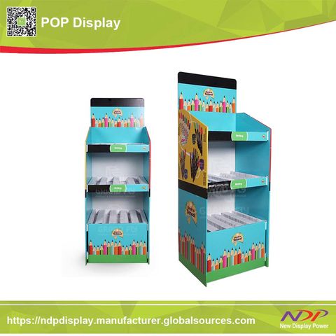Cardboard Countertop Book Display Stands,Paper Display Box,Products Paper Display Rack