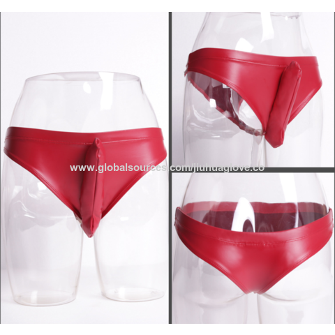 Buy China Wholesale Latex Ammonia Crotch Underwear, Sexy Low-rise