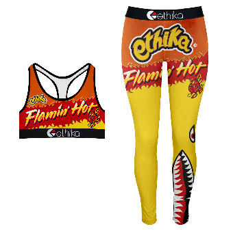 ethika Yellow Athletic Leggings for Women