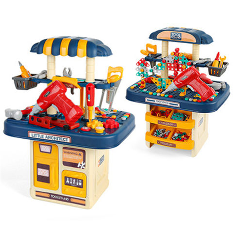 Ensemble d'outils de simulation pour garçons, jouet réaliste, établi, jeux d'outils pour enfants, meilleures ventes