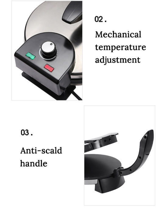 China Professional Double Sided Automatic Electric Pancake Crepe Maker