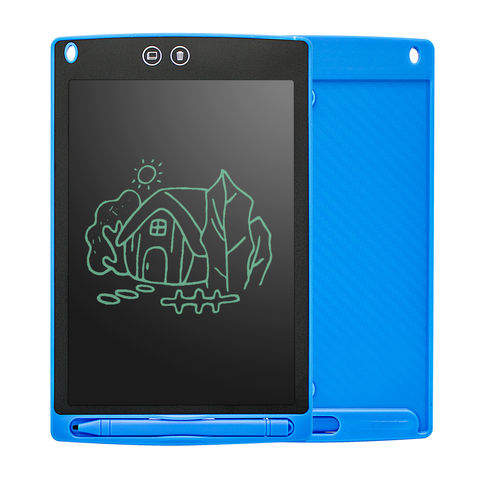 Tablette à dessin et écriture LCD 8,5 pouces enfant bleu