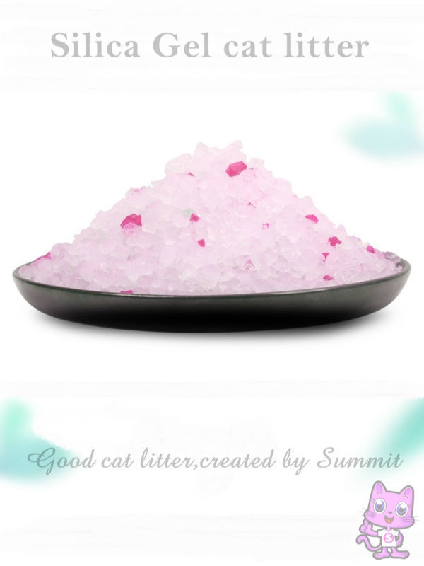 China Silica Gel Crystal Cat Litter dust free silica gel cat sand for