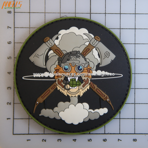 Bulk Buy China Wholesale 3d 2d Custom Pvc Logo Circle Patch With Hook And  Loop Pvc Custom Rubber Patches For Clothing $0.6 from Shenzhen Awells Gift  Co. Ltd