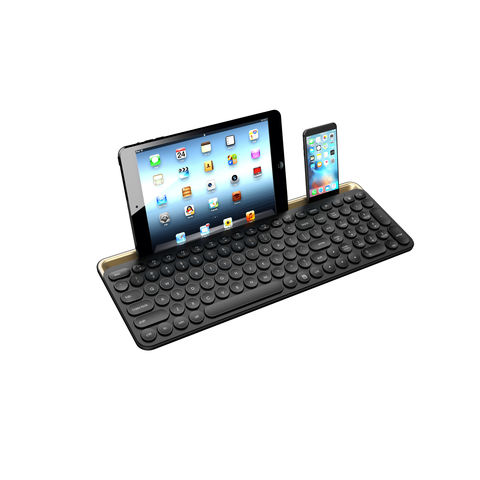 Ensemble De Peigne Clavier Souris Bluetooth 2,4 GHz Pour IPad 10 Pouces Bleu