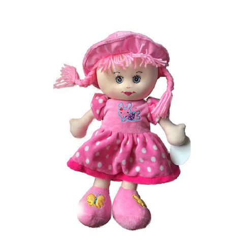 ¡Novedad! Muñeca de peluche de diseño de tela para niños, muñecos de trapo de juguete 2020