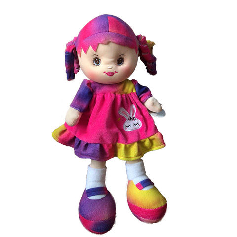 ¡Novedad! Muñeca de peluche de diseño de tela para niños, muñecos de trapo de juguete 2020