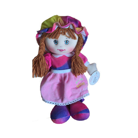 ¡Novedad! Muñeca de peluche de diseño de tela para niños, muñecos de trapo de juguete 2020